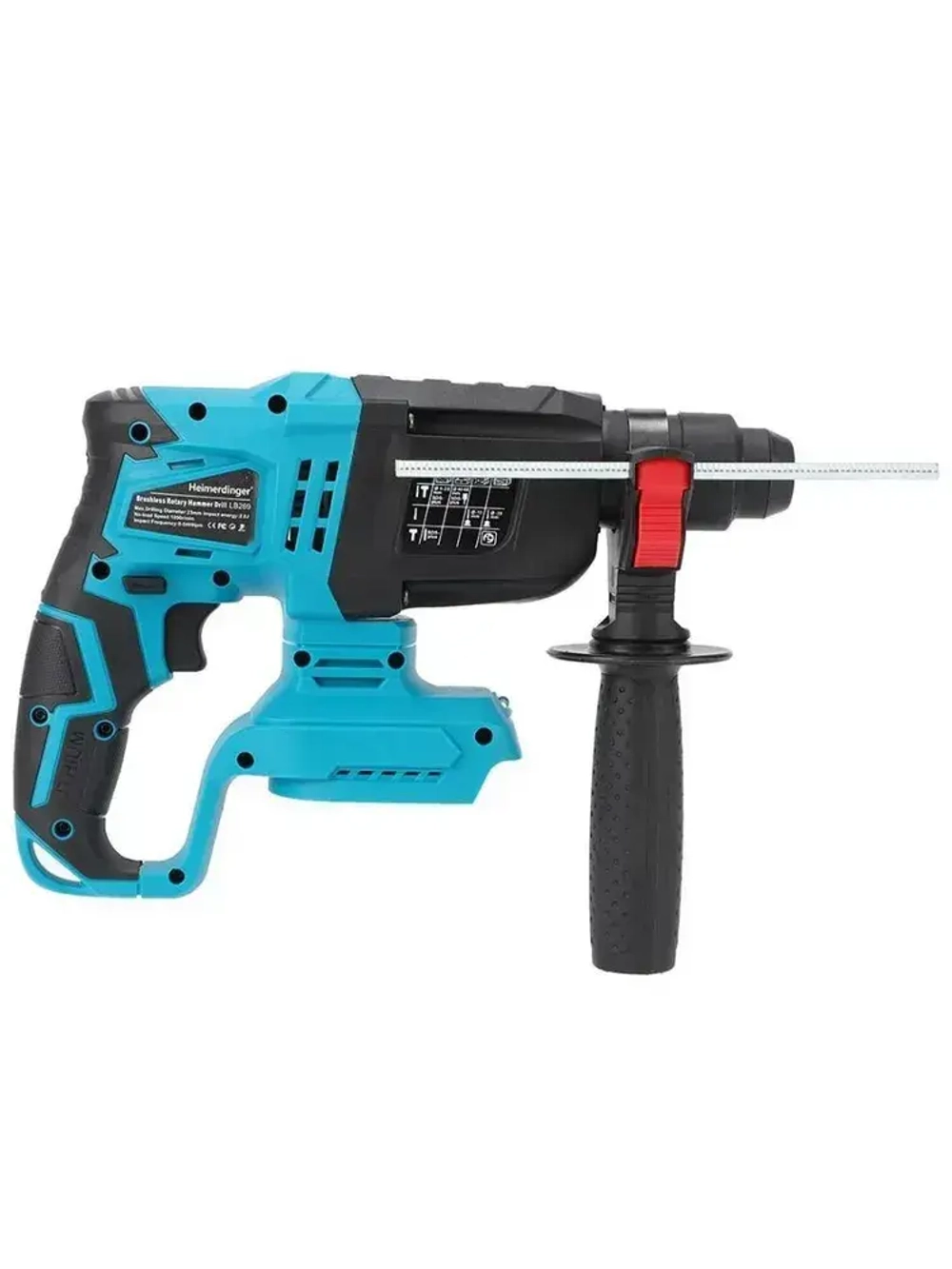 Бесщеточный перфоратор Heimerdinger, 800 Вт, 2.0 Дж, 2 режима, патрон SDS+, без батареи, LB269