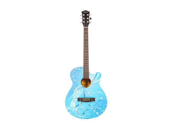 Elitaro E4040 Blue Fantasy акустическая гитара, 4/4 (40 дюймов)