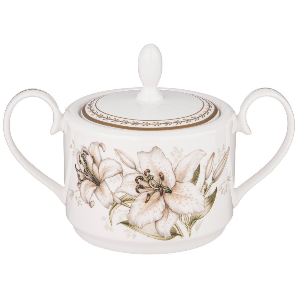 ЧАЙНЫЙ СЕРВИЗ LEFARD "LILIES" НА 6 ПЕР. 14 ПР. 1000/350/300 МЛ (КОР=4НАБ.)
