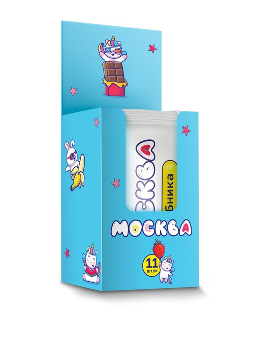 Набор из 11 саше лубрикантов "Москва"