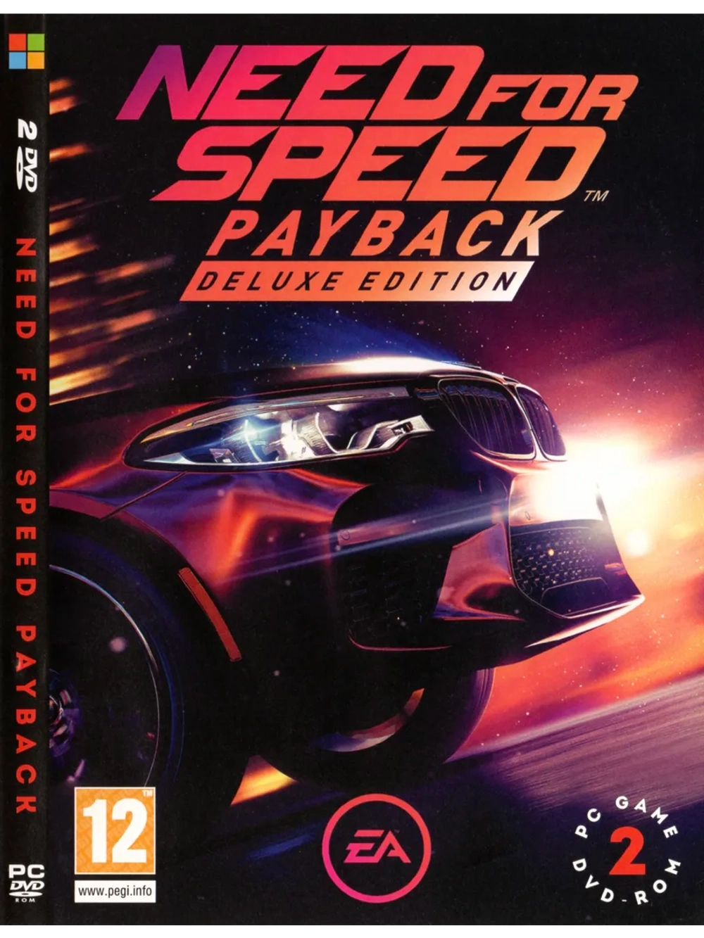 Need for Speed PAYBACK, игра для ПК на DVD