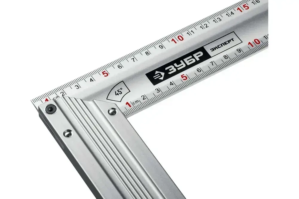 Жесткий столярный угольник ЗУБР 400 мм 34392-40