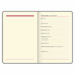 Ежедневник датированный 2023 А5 138x213 мм BRAUBERG "Stylish", под кожу, бирюзовый, 114071