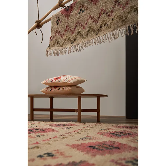 Подушка декоративная по мотивам башкирских орнаментов из коллекции cultural heritage, 45х45 см