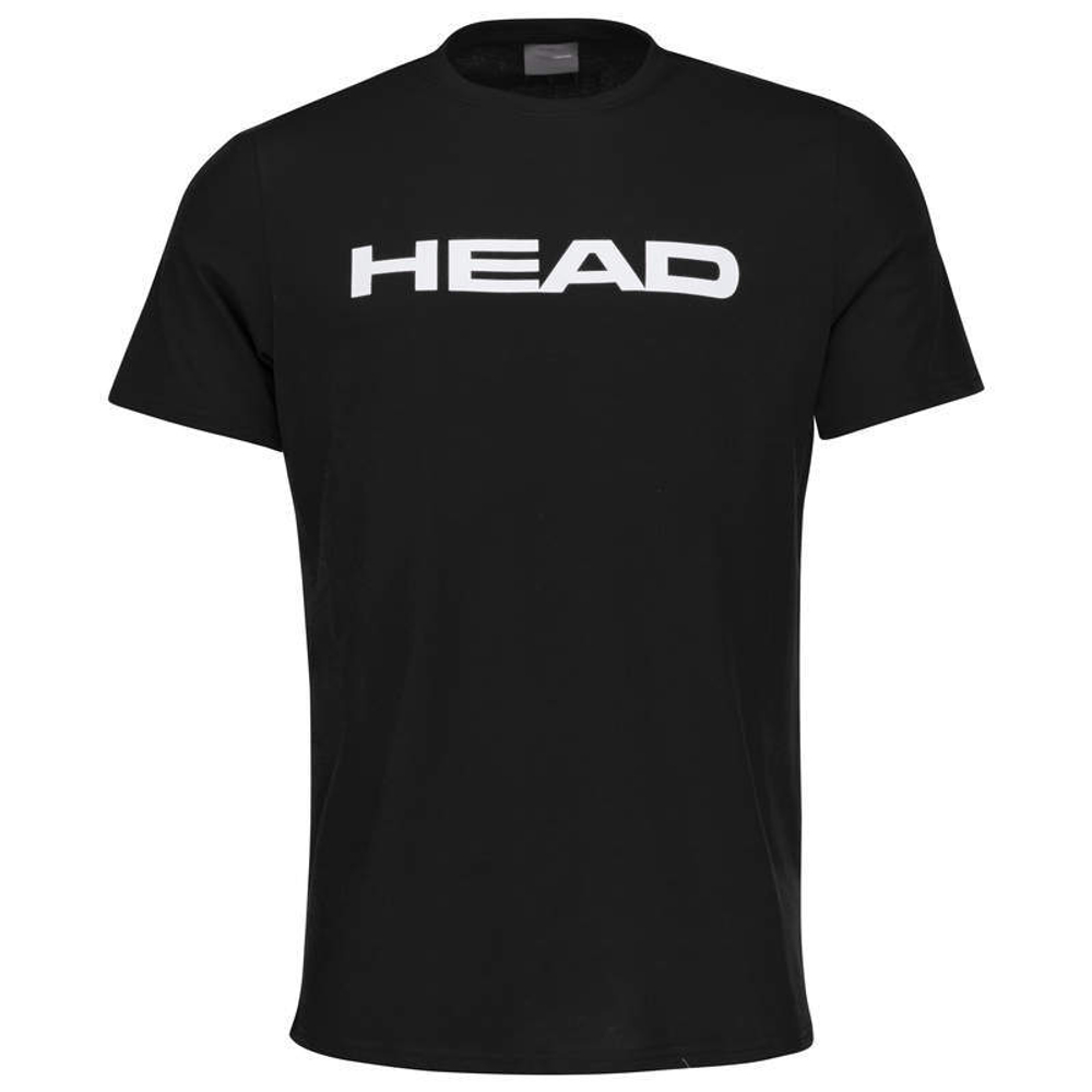 Футболка для мальчика теннисная Head Club Basic T-Shirt - черный