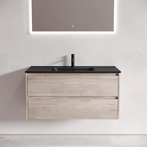 Тумба с раковиной Sancos Libra 100 см LB100EG дуб галифакс натуральный