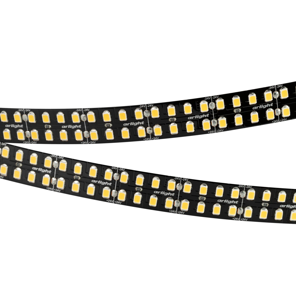 Светодиодная лента RT-5000-2835-320 24V Day4000 (BLACK 15mm, 24W/m, IP20) (Arlight, -) 032608