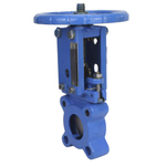 Knife Gate Valve Elephant GVK1331E-2W-Fb-SN PSI232, wafer type, body material - cast iron GGG-40, handwheel operated