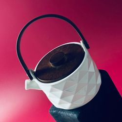 Lenardi 235-058 Чайник заварочный 420мл TROPICAL в под.уп.(х36)Фарфор