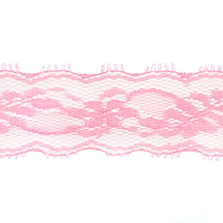 Кружево капрон. ш.3,5см. 154 розовый