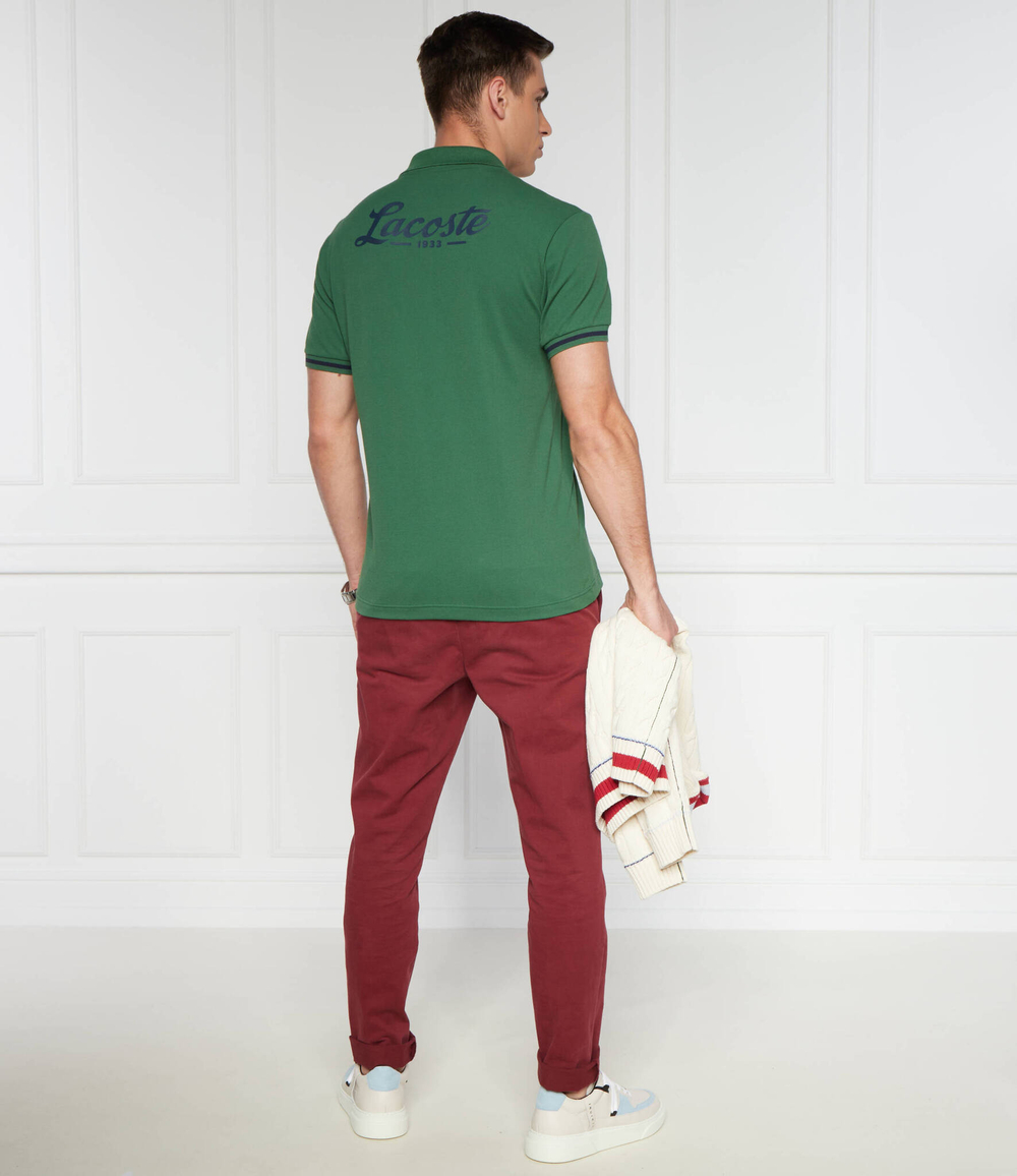Поло Lacoste - зеленый(DH7436)