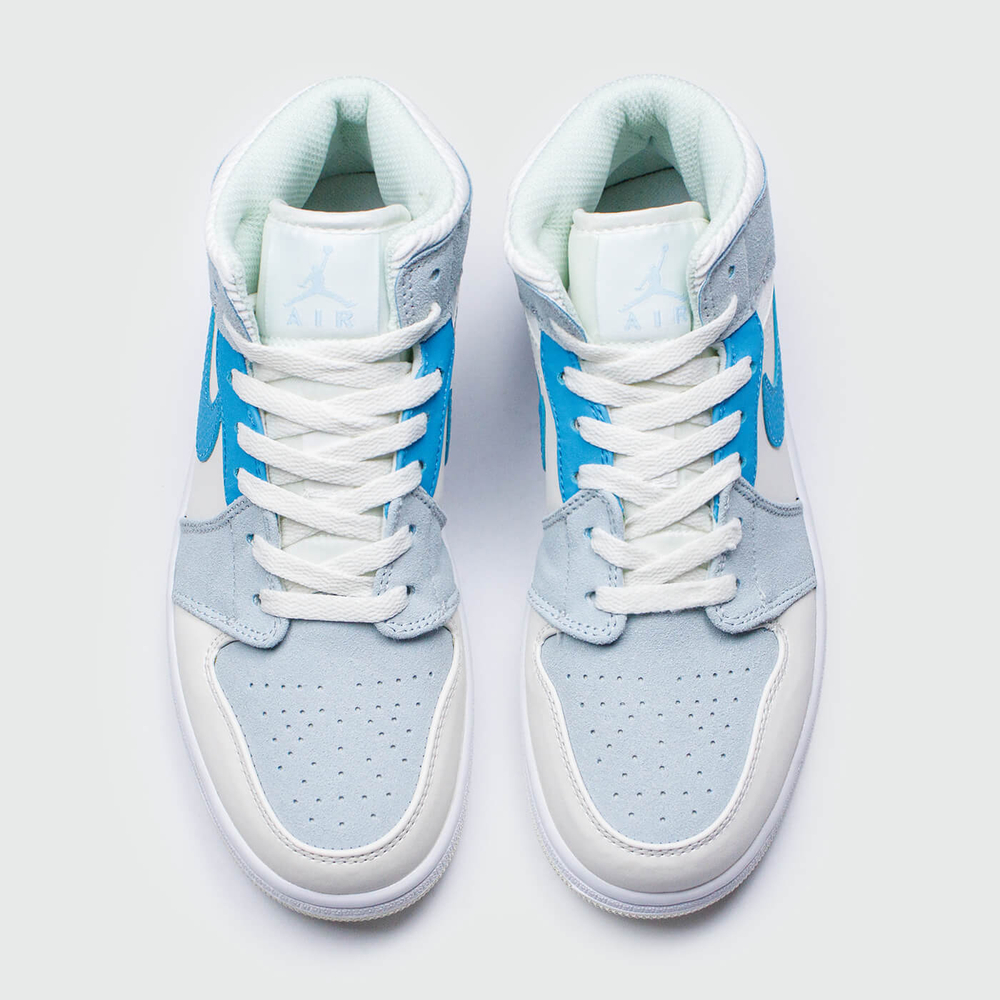 Кроссовки Nike Air Jordan 1 new Blue / White Wmns