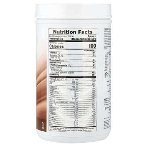 NaturesPlus, Spiru-Tein®, протеиновый порошок, со вкусом шоколада, 952 г (2,1 фунта)