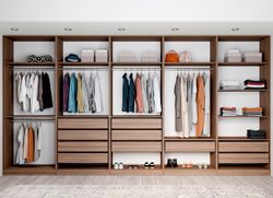 МС Роза Шкаф 900 Орех Франклин/Тренто Пудра Скин, ДСВ Мебель