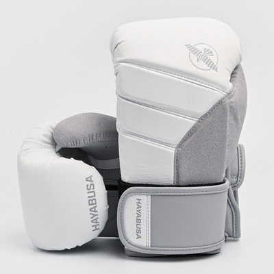 Боксерские перчатки Hayabusa T3 White/Grey