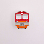 Значок электропоезд ЭД4М / ЭД9М красный