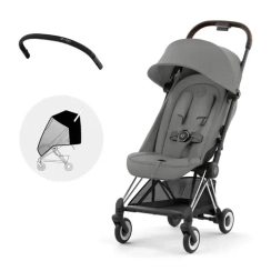 Прогулочная коляска Cybex Coya Mirage Grey Chrome
