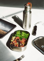 Фляга black+blum, water bottle, 500 мл, зеленая