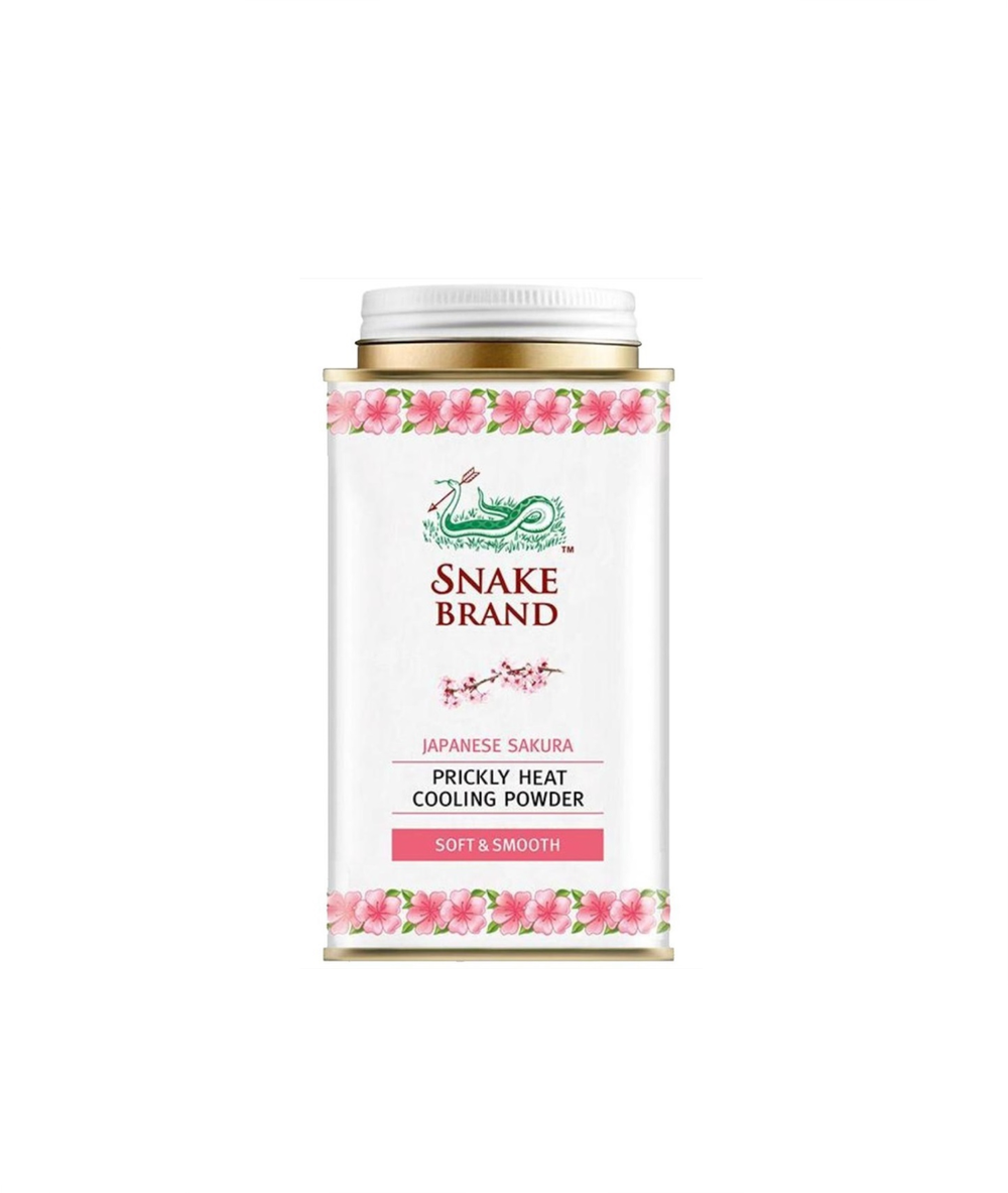 Охлаждающая Пудра-Тальк Snake Brand Японская сакура 140г