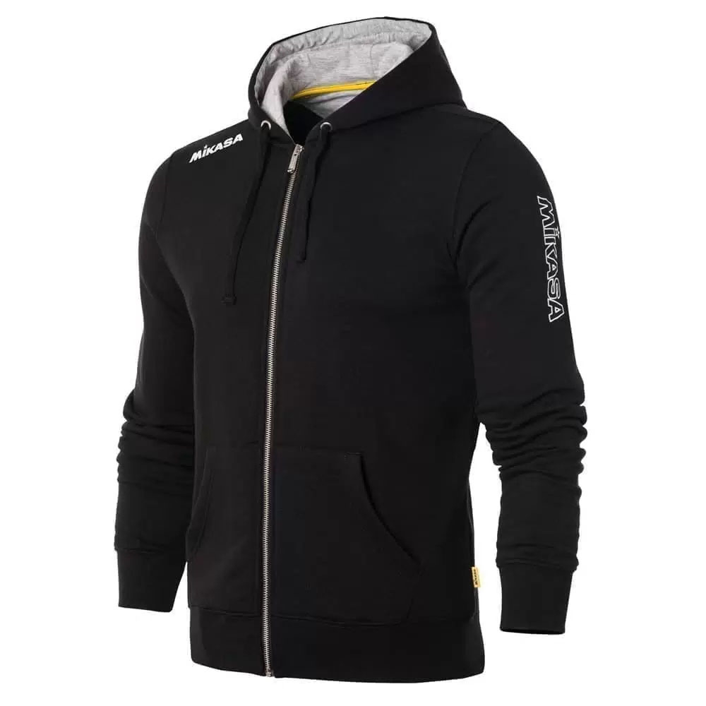 Куртка от костюма с капюшоном мужская MIKASA MT526-049-XL, размер XL, 70% хлопок 30% полиэстер