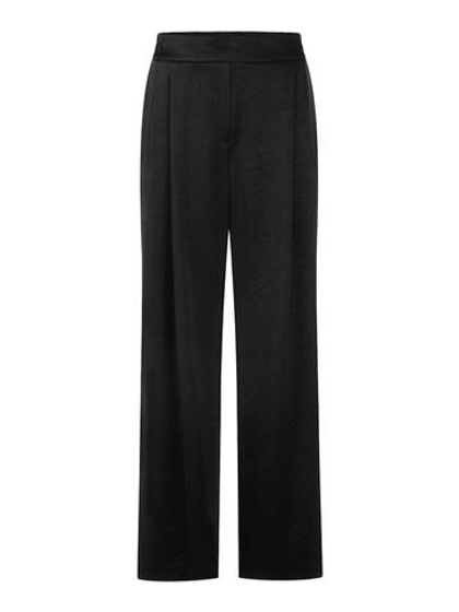 Marc Cain Брюки из струящейся ткнаи с защипами