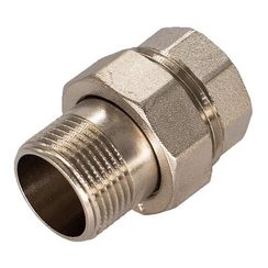 Соединитель СТМ с накид. гайкой прямой г/ш 1 1/2