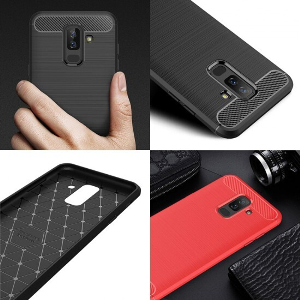 Противоударный чехол для Samsung Galaxy J8 (2018), 009508 Серый