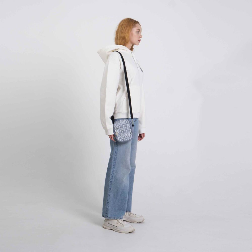 Сумка мессенджер Dissident DST Monogram Shoulder Bag Серая