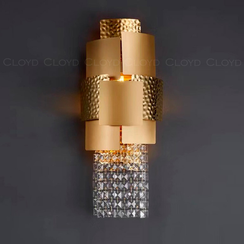 Бра Cloyd CRUSADE-A W2 / выс. 45 см - латунь (арт.20264)