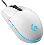 МЫШЬ LOGITECH G203 LIGHTSYNC CORDED GAMING MOUSE - WHITE - USB 910-005797