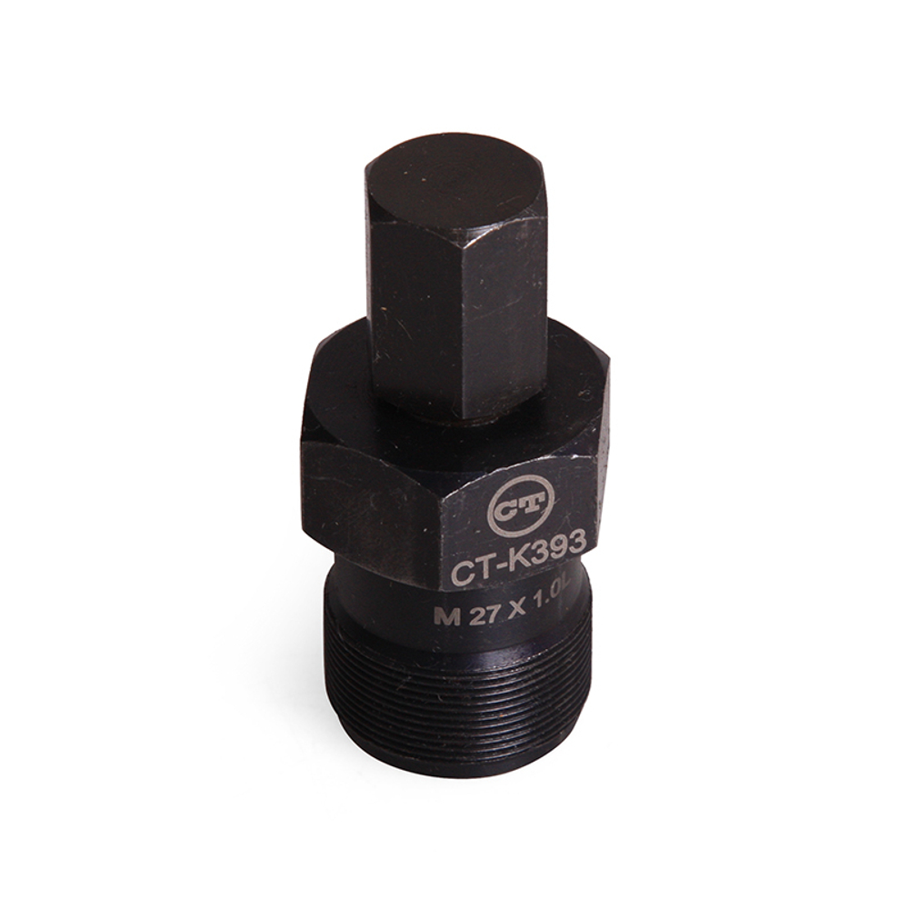 Съемник маховика M27X1,0 с левой наружной резьбой Car-Tool CT-K393