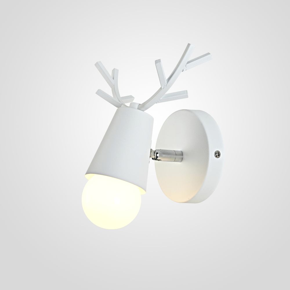 Бра С Рожками Deer A White By Imperiumloft