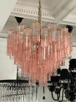 Люстра OWD2093-D75 gold/pink