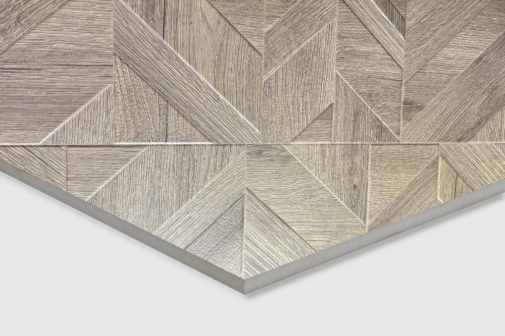 Керамогранит, Arcadia Ceramica, ROCKWOOD BEIGE, 1200x600 мм, матовая с 3D-эффектом