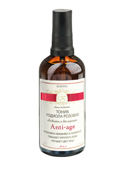 Клеона - Тоник для лица Родиола розовая Anti-Age № 1.1, 100 мл