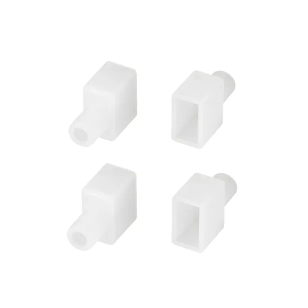 Заглушка WPH-FLEX-0613-SIDE WHITE с отверстием (Arlight, Силикон) 040810