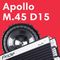 Apollo + M.45 15&quot; D0.75 4500W full carbon
