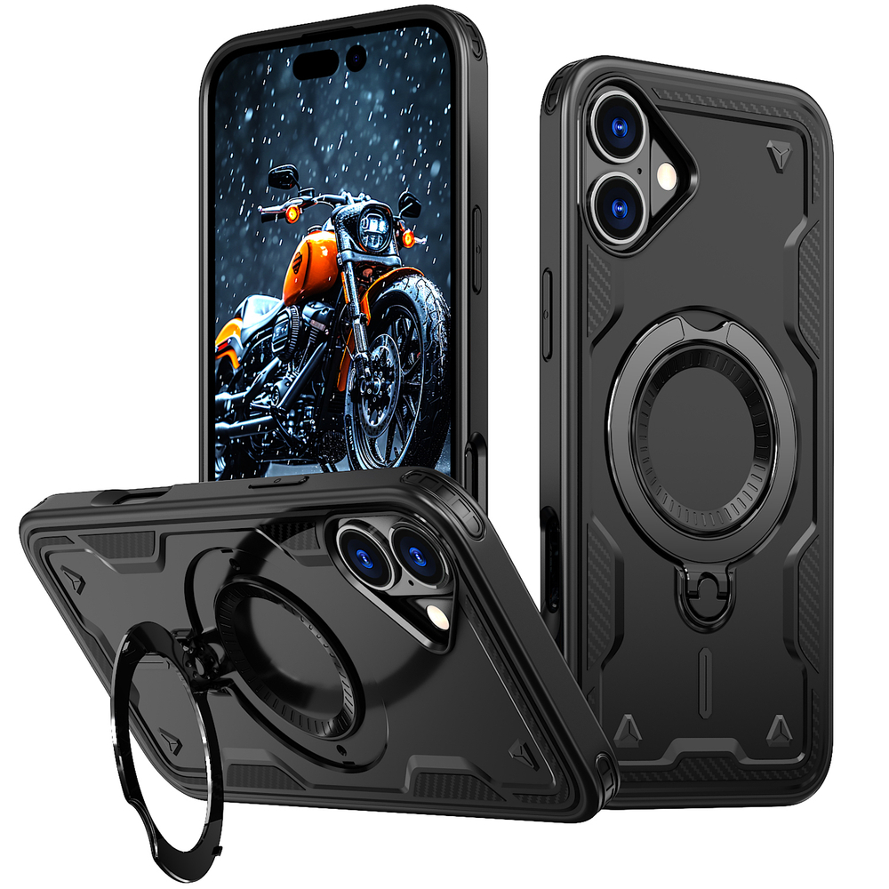 Чехол Magneto Case с кольцом для iPhone 16 Plus