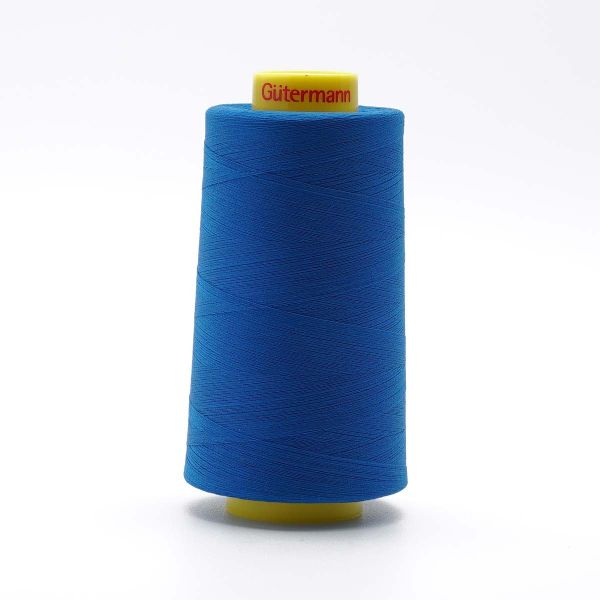 Нитка Gutermann Mara 150 (5000 метров), 1 боб., особо тонкая | 322 синяя бирюза