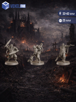 Мясники Ничейной Земли, Наемники миниатюры для настольных игр РНИ, Trench Crusade, WarGames