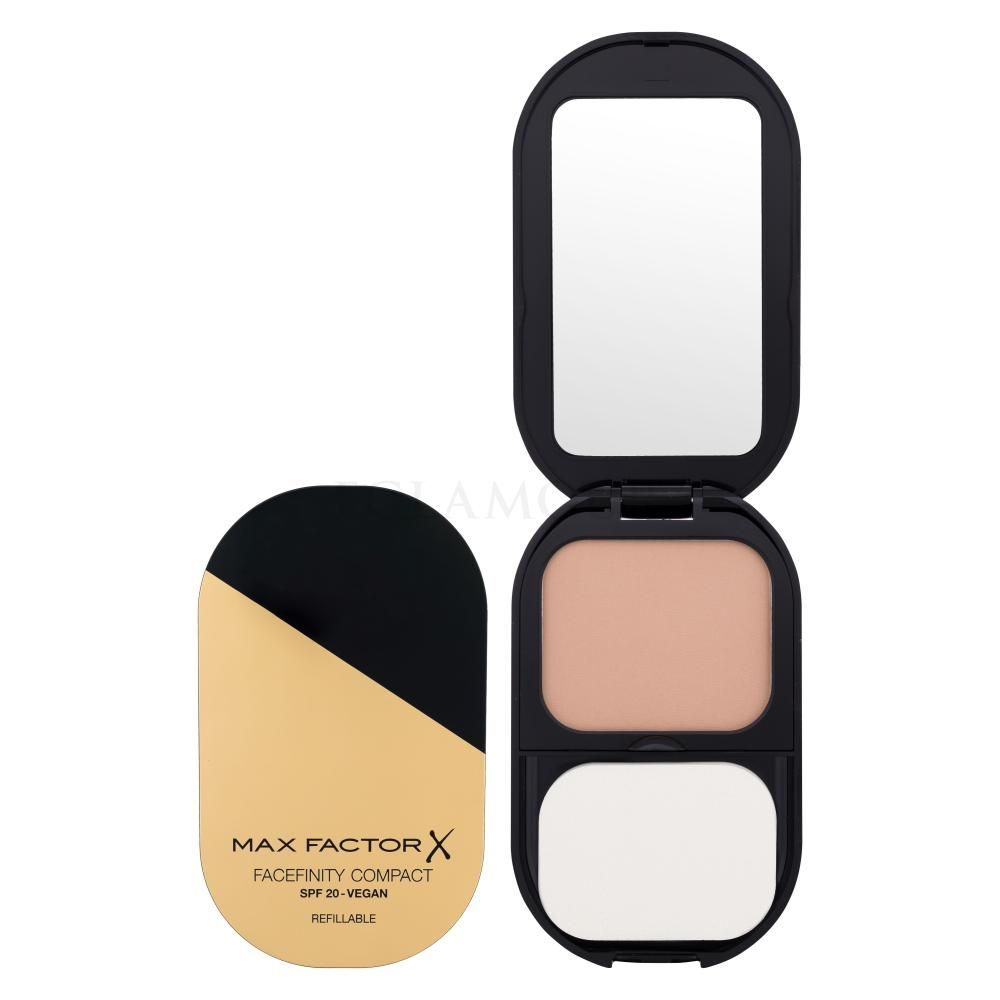 Max Factor Компактная пудра Facefinity Compac Vegan тон 002 Ivory
