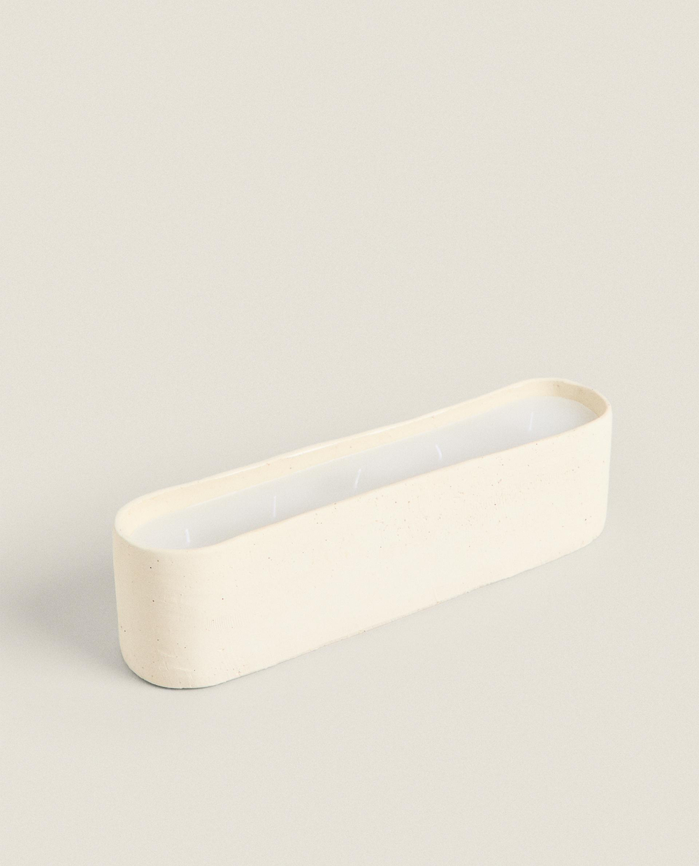 Декоративная свеча Zara Home, 8х30х7 см, керамика, 2391/065