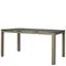 Уличный стол Leif, 160х90х75 см, серо-бежевый