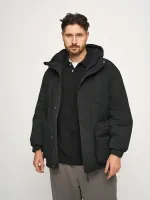Куртка FOS с объемными карманами зимняя черная