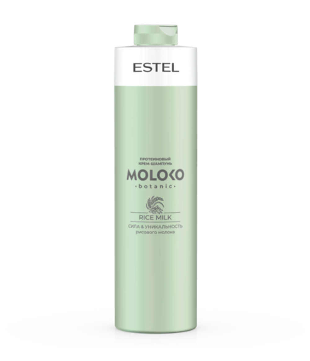 Протеиновый крем-шампунь для волос ESTEL Moloko botanic, 1000 мл
