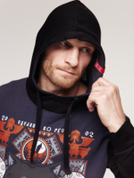 Худи Варгградъ мужская тёмно-серая «Первый среди равных» без начёса