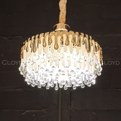 Люстра Cloyd CAPULETTI C6 / Ø50 см - золото (арт.11206)