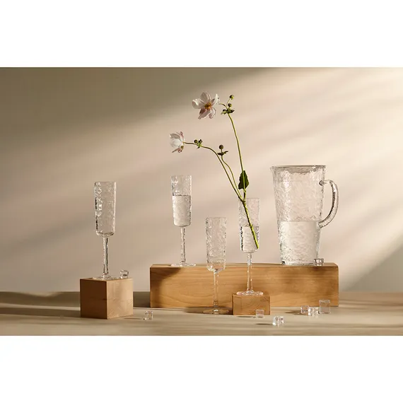 Набор из 4 бокалов для шампанского Arctic, 180 мл, прозрачный