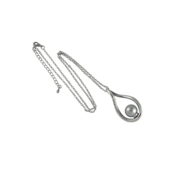 "Эол" подвеска в серебряном покрытии из коллекции "Жемчужная" от Jenavi