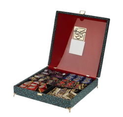 Подарочный бокс ассорти сохана и гяза Kermani премиум 800 гр 10220310 Иран